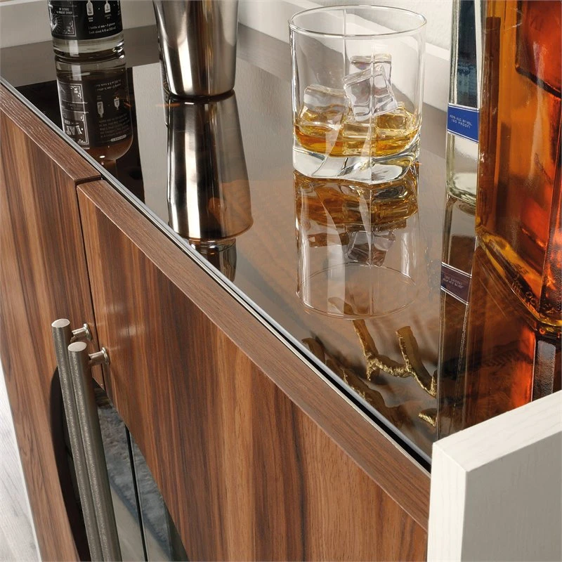 Sauder Vista Key Coastal Inspired Wood Accent Chest In Pearl Oak 5 Sauder Vista Key Coastal Inspired Wood Accent Chest In Pearl Oak - Image 5