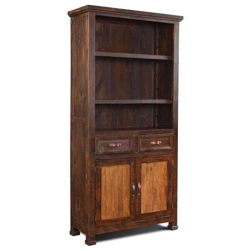 Crafters And Weavers Elements Collection Wood & Copper China Cabinet 1 Crafters And Weavers Elements Collection Wood & Copper China Cabinet