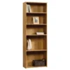 Sauder Beginnings Engineered Wood 5-Shelf Bookcase In Highland Oak