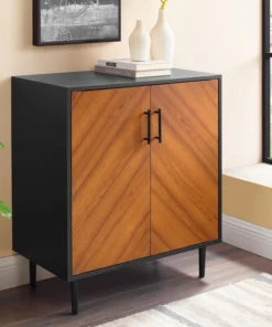 Walker Edison 28" Modern Bookmatch Accent Cabinet, Solid Black 8 Walker Edison 28" Modern Bookmatch Accent Cabinet, Solid Black -Palace-shop 04d183b10d88ea44 9499 w800 h800 b0 p0