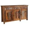 Coaster Home Furnishings 3-Door Accent Cabinet, Reclaimed Wood