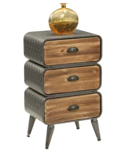 4D Concepts Urban Loft 3 Rounded Drawer Chest