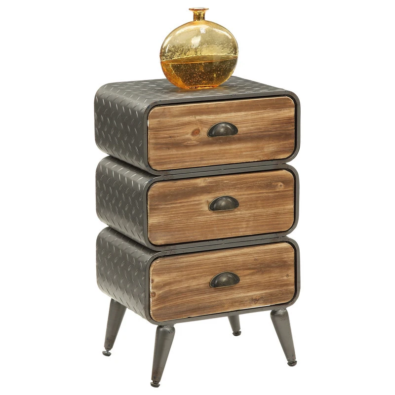 4D Concepts Urban Loft 3 Rounded Drawer Chest 1 4D Concepts Urban Loft 3 Rounded Drawer Chest