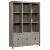 Sauder Cannery Bridge Engineered Wood 9-Cubby Bookcase In Mystic Oak