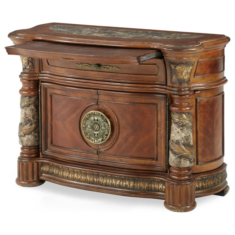 Michael Amini Villa Valencia Bachelor's Chest, Classic Chestnut 3 Michael Amini Villa Valencia Bachelor's Chest, Classic Chestnut - Image 3