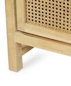 GDFStudio Viola Boho Handcrafted 2 Door Mango Wood Cabinet With Wicker Caning -Palace-shop 0bf1b219037d82b8 0199 w800 h800 b0 p0