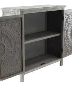 Brimfield & May Farmhouse Gray Wood Cabinet 22670 -Palace-shop 0ec1f1e30e624aab 7796 w800 h800 b1 p0