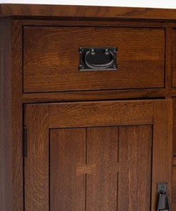 Crafters And Weavers Mission Style Solid Quarter Sawn Oak Sideboard, Console -Palace-shop 0f91d57403a4d570 9098 w800 h800 b0 p0