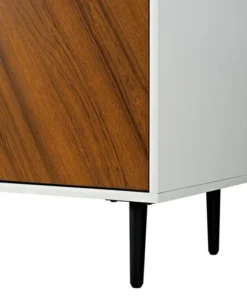 Walker Edison 58" 2-Tone Modern Bookmatch Buffet -Palace-shop 1021804403441174 5547 w800 h800 b0 p0