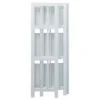Casual Home 3-Shelf Folding Bookcase 14" Wide, White