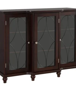Pilaster Designs Boyce Wood Buffet, Cherry