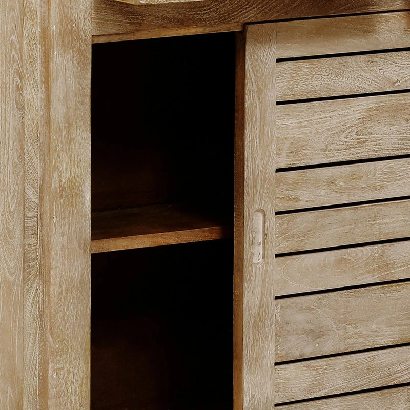 GDFStudio Gatsby Mango Wood Cabinet 7 GDFStudio Gatsby Mango Wood Cabinet - Image 7