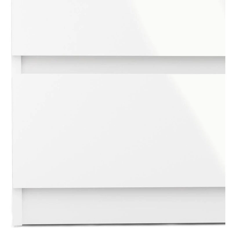 Tvilum 5 Drawer Chest White High Gloss 5 Tvilum 5 Drawer Chest White High Gloss - Image 5