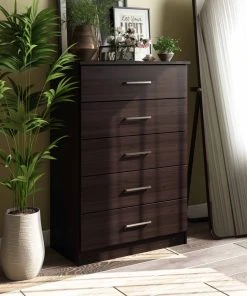 Palace Imports 100% Solid Wood Metro 5-Drawer Chest, Java 5 Palace Imports 100% Solid Wood Metro 5-Drawer Chest, Java -Palace-shop 1401fe680e9202c9 0989 w800 h800 b0 p0
