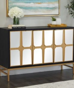 Brimfield & May Glam Black Wood Cabinet 561990 -Palace-shop 1581bb2f026b1cf5 7897 w800 h800 b0 p0