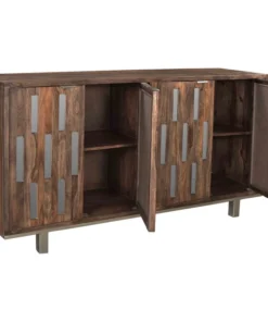 Coast To Coast Imports, LLC Coast To Coast Brownstone Four Door Credenza 98255 -Palace-shop 1641b7d009656f72 6340 w800 h800 b1 p0