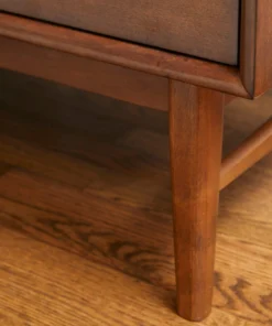 Unique Furniture Lavina 3-Drawer Wood Sideboard, Walnut -Palace-shop 1681fdc603bd8b8f 6664 w800 h800 b0 p0