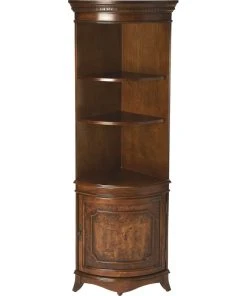 Butler Specialty Company Dowling Olive Ash Burl Corner Cabinet - Medium Brown