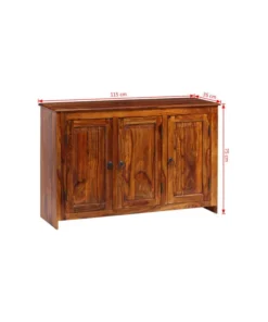 Vida XL International B.V. VidaXL Solid Sheesham Wood Sideboard Side Console Bookcase Table Cupboard -Palace-shop 1811bc76032ac60a 1979 w800 h800 b1 p0