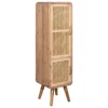 Statements By J Shia Tall Cane Accent Cabinet