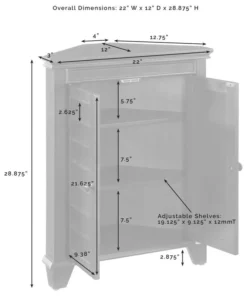 Crosley Lydia Corner Cabinet White -Palace-shop 18a193150f73b8f3 0130 w800 h800 b1 p0