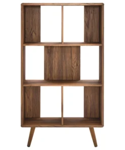 LexMod Transmit 31" Wood Bookcase, Walnut 14 LexMod Transmit 31" Wood Bookcase, Walnut -Palace-shop 19c1065b033f0573 7702 w800 h800 b1 p0