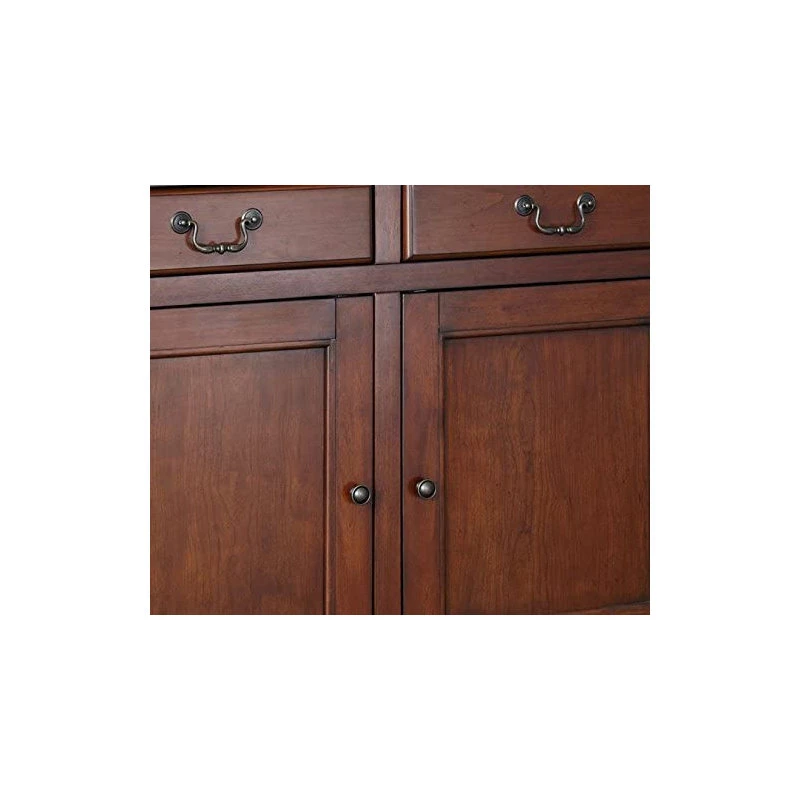 Decor Love Traditional Sideboard, Mahogany Wood Construction With Plenty Storage Space 5 Decor Love Traditional Sideboard, Mahogany Wood Construction With Plenty Storage Space - Image 5