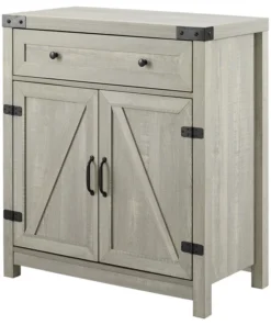 Walker Edison 30" Farmhouse Barn Door Accent Cabinet - Stone Grey -Palace-shop 1b5193ba01c1bd87 4669 w800 h800 b1 p0
