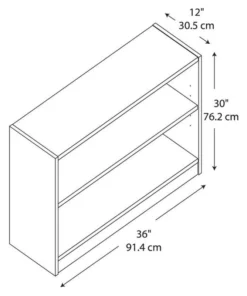 Bush Business Furniture Bush Furniture Universal 2 Shelf Bookcase In Pure White (Set Of 2) 6 Bush Business Furniture Bush Furniture Universal 2 Shelf Bookcase In Pure White (Set Of 2) -Palace-shop 1dc1fdea0c184303 1319 w800 h800 b1 p0
