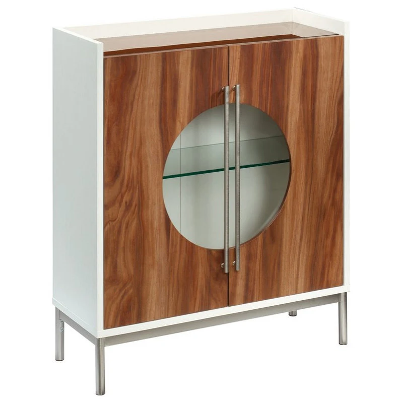 Sauder Vista Key Coastal Inspired Wood Accent Chest In Pearl Oak 1 Sauder Vista Key Coastal Inspired Wood Accent Chest In Pearl Oak