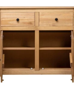 Vida XL International B.V. VidaXL Solid Wood Pine Sideboard Panama Range Storage Cabinet Chest Furniture -Palace-shop 20110d0b009b708e 7879 w800 h800 b1 p0