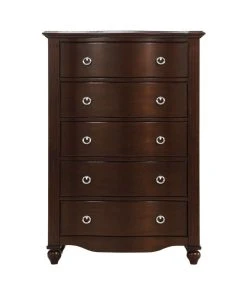 Domain Industries Inc. Lexicon Meghan 36" 5 Dovetail Drawers Traditional Wood Chest In Espresso -Palace-shop 21d1522b0f868257 6093 w800 h800 b1 p0
