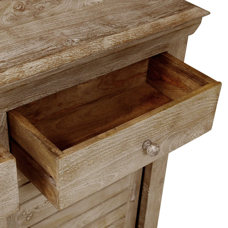 GDFStudio Gatsby Mango Wood Cabinet 6 GDFStudio Gatsby Mango Wood Cabinet - Image 6