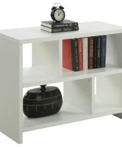 Convenience Concepts Northfield Console 3 Tier Bookcase With White R4-0118 -Palace-shop 22013053002d83da 9406 w800 h800 b1 p0