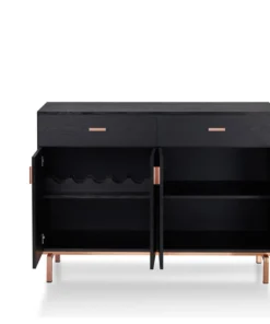 Furniture Of America E-Commerce By Enitial Lab Kaile Contemporary Dining Server, Black And Rose Gold -Palace-shop 23613e3a0852cb36 3106 w800 h800 b1 p0