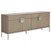 Sunpan Modern Home Jade Sideboard, Antique Silver, Ash Gray