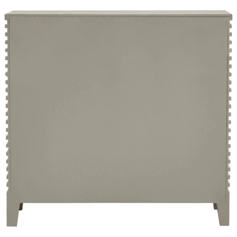 Olliix Madison Park Distressed Rustic 2-Door Accent Chest, Antique Grey 6 Olliix Madison Park Distressed Rustic 2-Door Accent Chest, Antique Grey - Image 6