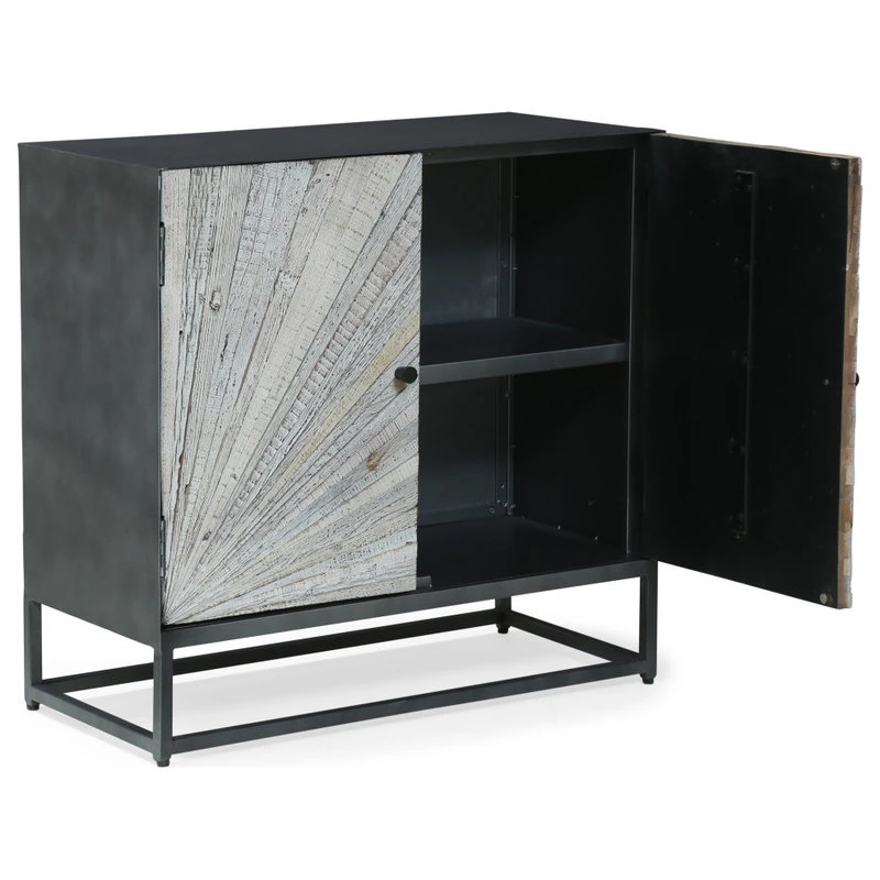 GDFStudio Tijeras Wood Cabinet 3 GDFStudio Tijeras Wood Cabinet - Image 3