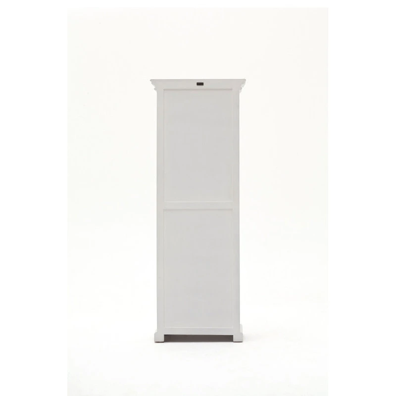 NovaSolo Furniture NovaSolo Provence Curio Cabinet In Pure White 5 NovaSolo Furniture NovaSolo Provence Curio Cabinet In Pure White - Image 5