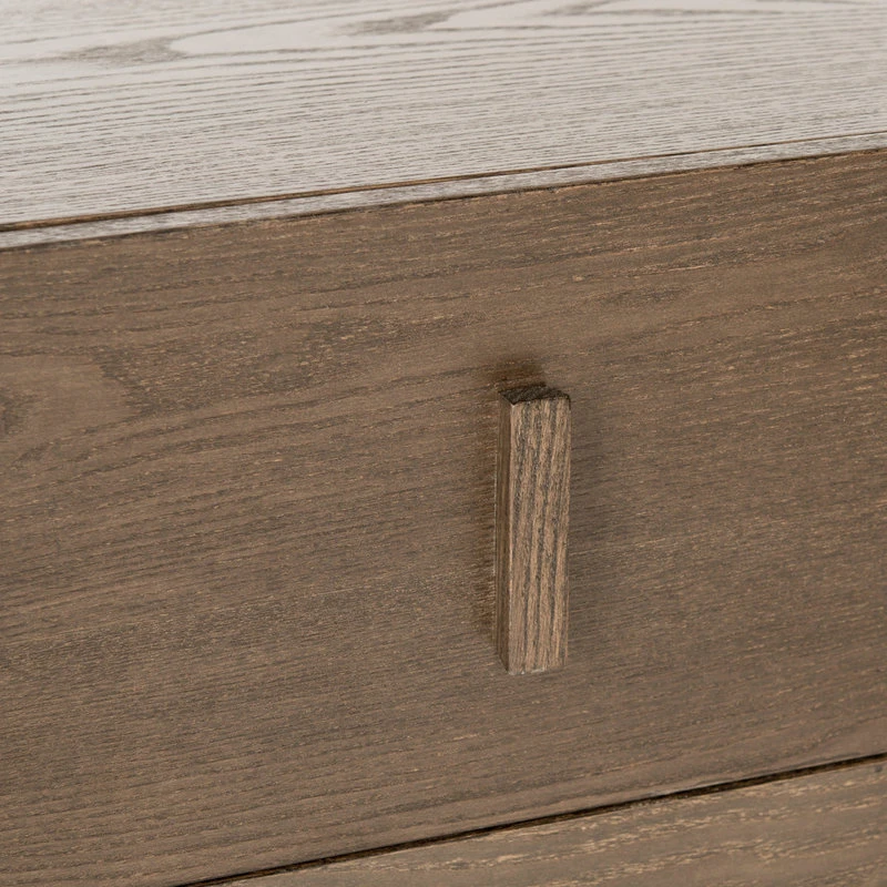 Safavieh Herschel Cabinet, Dark Brown & Black 4 Safavieh Herschel Cabinet, Dark Brown & Black - Image 4