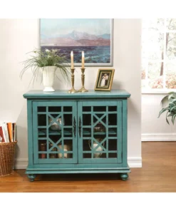 Martin Svensson Home Small Spaces TV Stand, Antique Teal 8 Martin Svensson Home Small Spaces TV Stand, Antique Teal -Palace-shop 2ca14b480b58ac33 3859 w800 h800 b0 p0