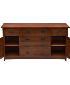 Crafters And Weavers Mission Style Solid Quarter Sawn Oak Sideboard, Console -Palace-shop 2d619d7c03a4d578 9098 w800 h800 b1 p0