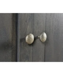 Moti Carmenita 4 Door Sideboard, Gray Finish With Nickle Knob 5 Moti Carmenita 4 Door Sideboard, Gray Finish With Nickle Knob -Palace-shop 2e816be10a5004fb 4941 w800 h800 b0 p0