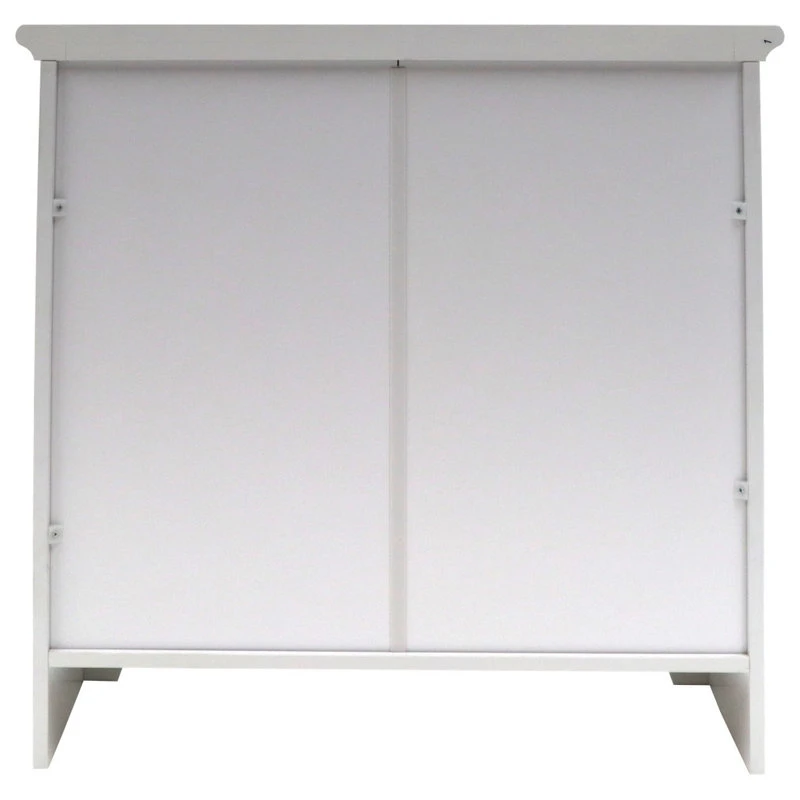 W. C. Redmon Co Shaker Style Double Door Cabinet, White 4 W. C. Redmon Co Shaker Style Double Door Cabinet, White - Image 4