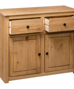 Vida XL International B.V. VidaXL Solid Wood Pine Sideboard Panama Range Storage Cabinet Chest Furniture -Palace-shop 3351206d009b7093 7879 w800 h800 b1 p0