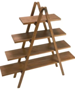 Tripar International Inc 4 Tier A-Frame Wooden Display Shelf, Brown 9 Tripar International Inc 4 Tier A-Frame Wooden Display Shelf, Brown -Palace-shop 33e178d902339d1c 9985 w800 h800 b1 p0