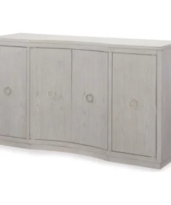 Legacy Classic Cinema By Rachael Ray Four Door Credenza In Shadow Gray Finish Wood