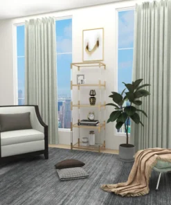 Brimfield & May Contemporary Gold Acrylic Shelving Unit 56936 -Palace-shop 3751de41014d0d58 7980 w800 h800 b0 p0