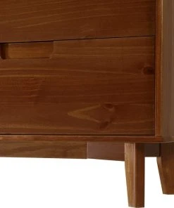 Walker Edison 6 Drawer Mid Century Modern Wood Dresser, Walnut -Palace-shop 385199680c911387 8635 w800 h800 b0 p0