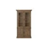 Magnussen Home Furnishings Magnussen Willoughby China Cabinet In Weathered Barley